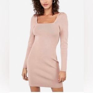 Negin Mirsalehi x Express dress in nude. New & never worn with tags. Size M